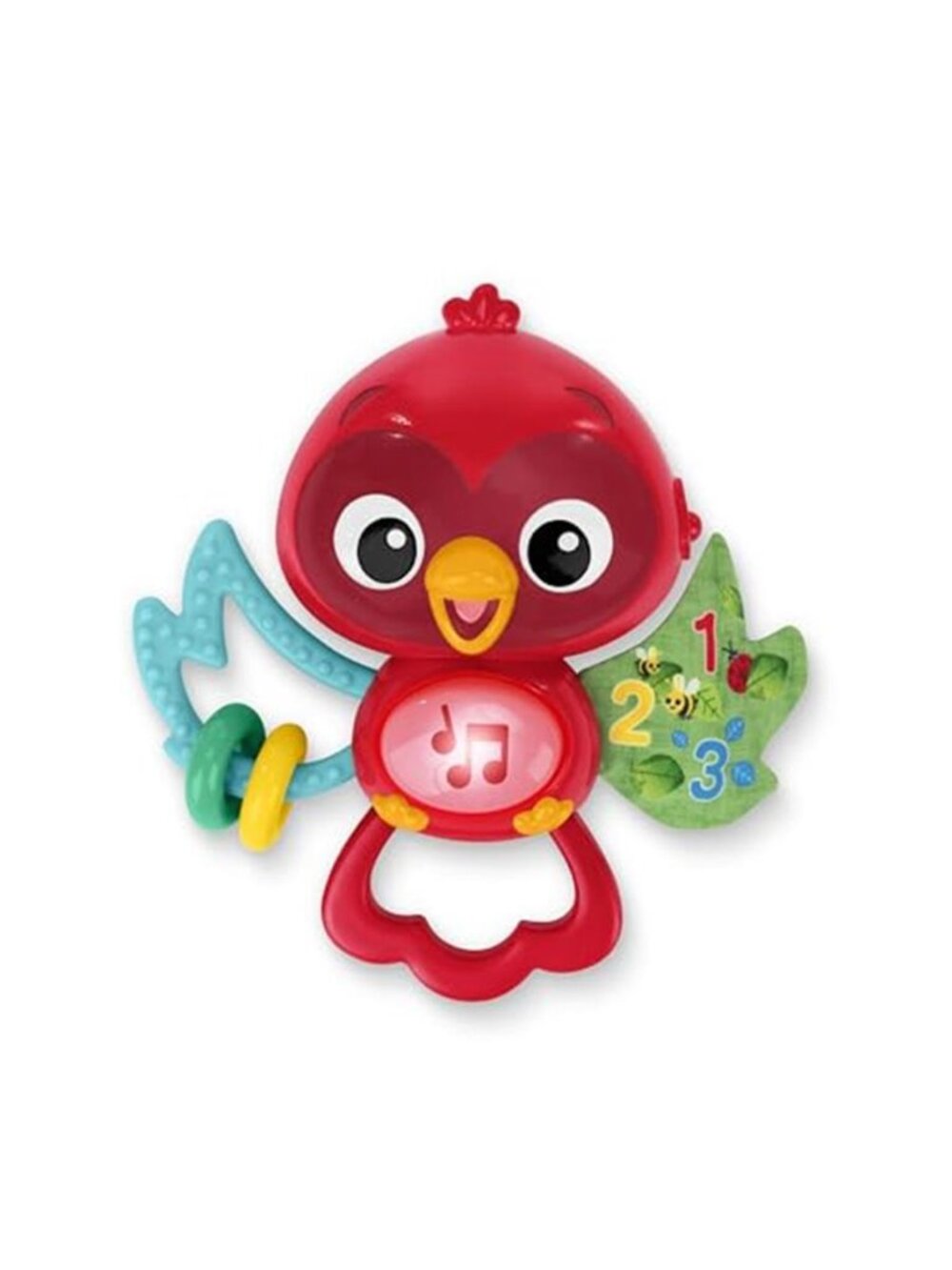 Baby Einstein Roxys Bright Flight Musical Baby Toy & Teether, Plays Real Bird